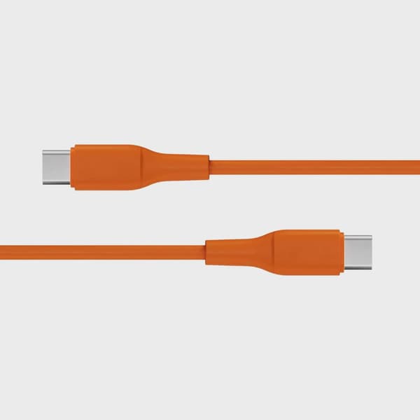 X2O SUPERFLEX 60W USB-C/C-kabel 1,5 m orange