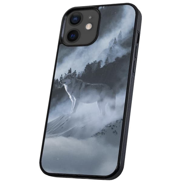 iPhone 12/12 Pro - Skal/Mobilskal Arctic Wolf multifärg