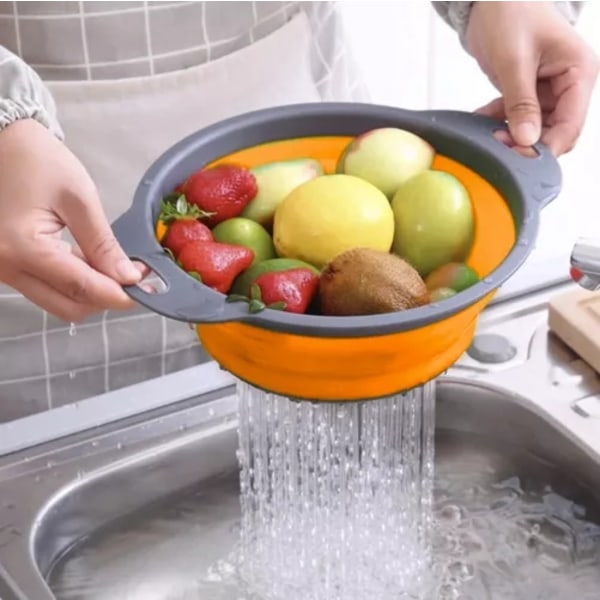 Hopfällbart Durkslag / Sil - 23 cm