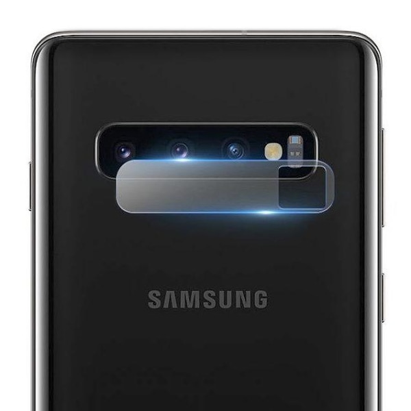 2 kpl Samsung Galaxy S10 Plus - Näytönsuoja Kamera - Karkaistua Transparent