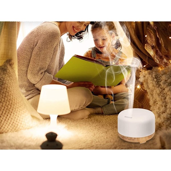 Luftfugter / Duftspreder - Aromalampe med RGB-belysning