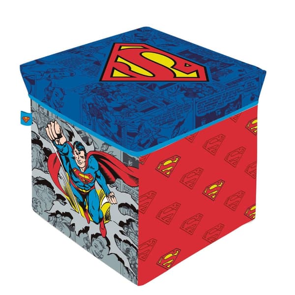 Superman leksaksförvaring 30×30×30 cm