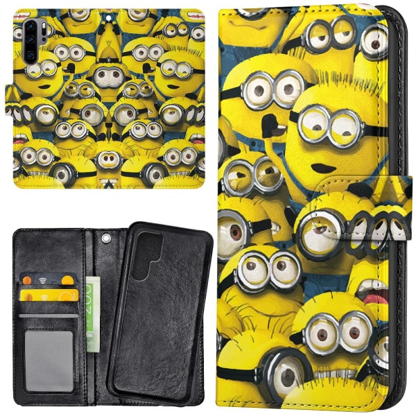 Huawei P30 Pro - Lommebok Deksel Minions