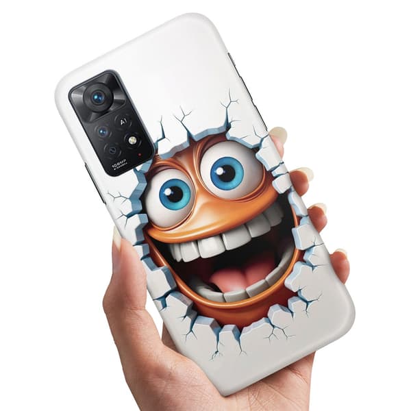 Deksel / Mobildeksel til Xiaomi Redmi Note 11 - Emoji