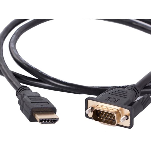 1,3 meter - HDMI till VGA Adapter - 1080p