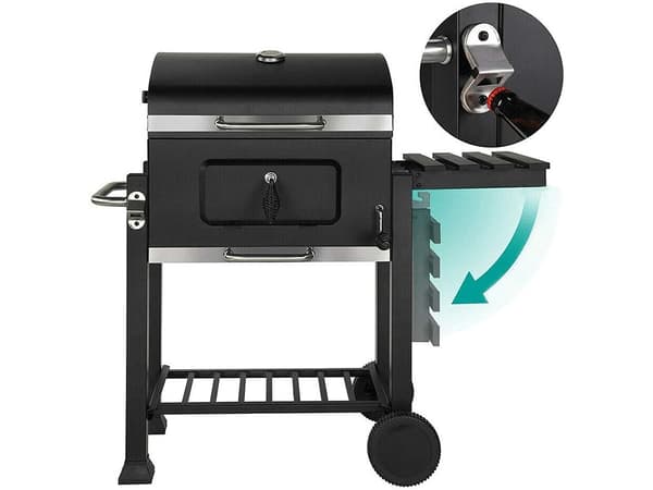 Grill / Kolgrill - 105x62x47 cm