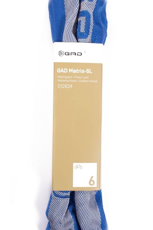Kättinglås GAD Matrix-SL 7 x 1100 mm blå