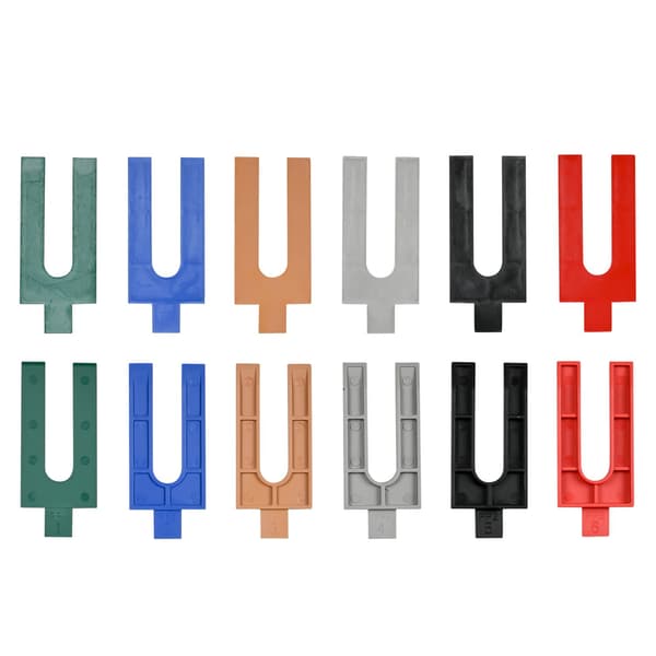 Distansklossar 48-pack mix