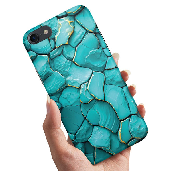 Deksel / Mobildeksel til iPhone 6 / 6s Plus - Stones
