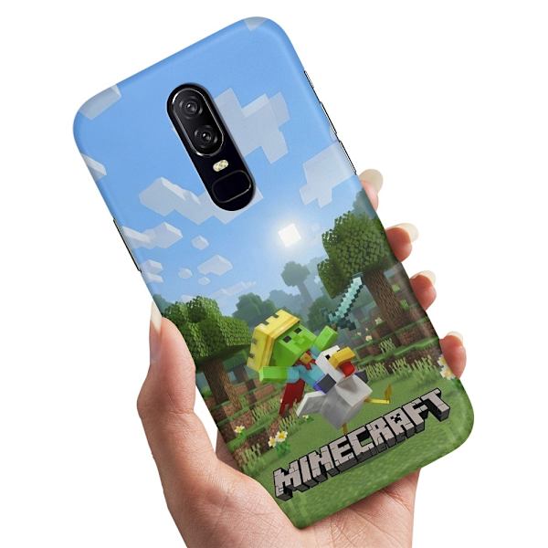 Deksel / Mobildeksel til OnePlus 8 - Minecraft