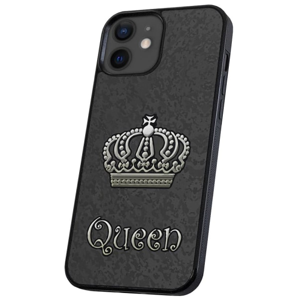 iPhone 12/12 Pro - Cover/Mobilcover Queen Multicolor