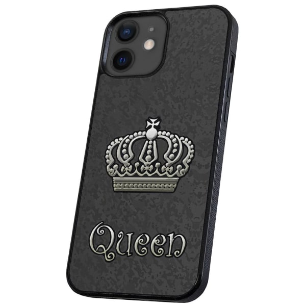 iPhone 12/12 Pro - Skal/Mobilskal Queen multifärg