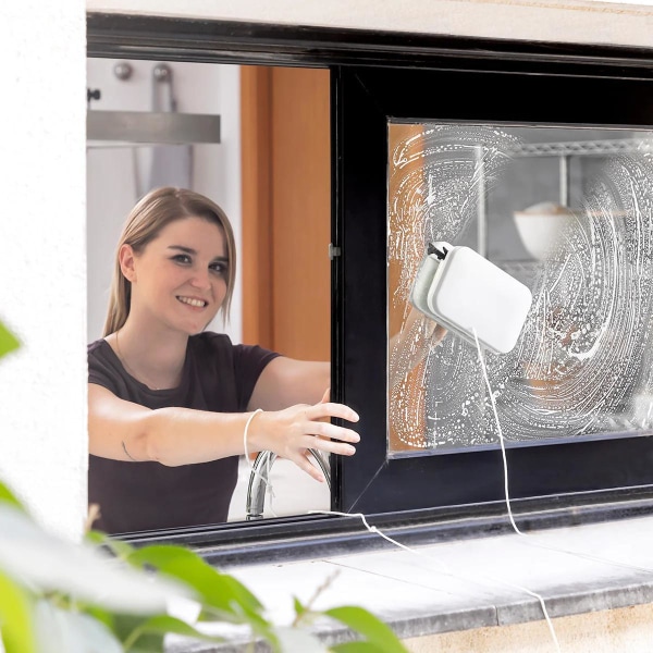 Vindusvask for begge sider av vinduet - Magnetisk Grey