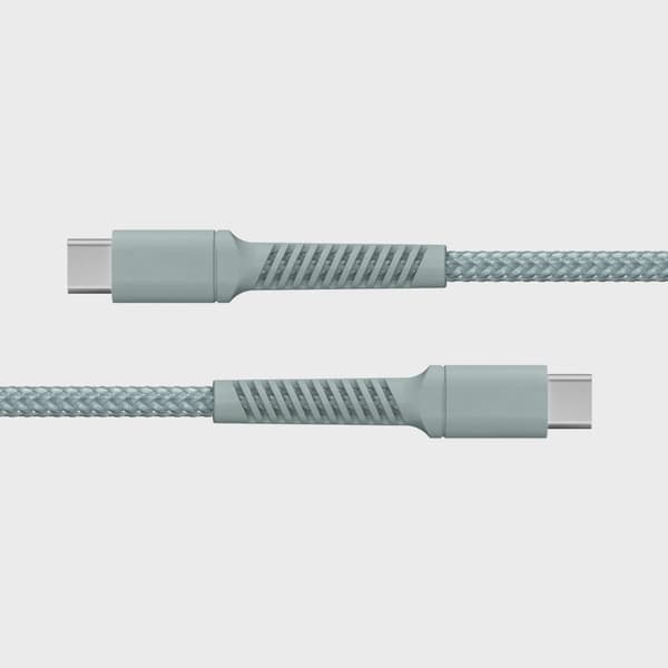 X2O Longlife 100W USB-C/C-kabel 2 m molnblå