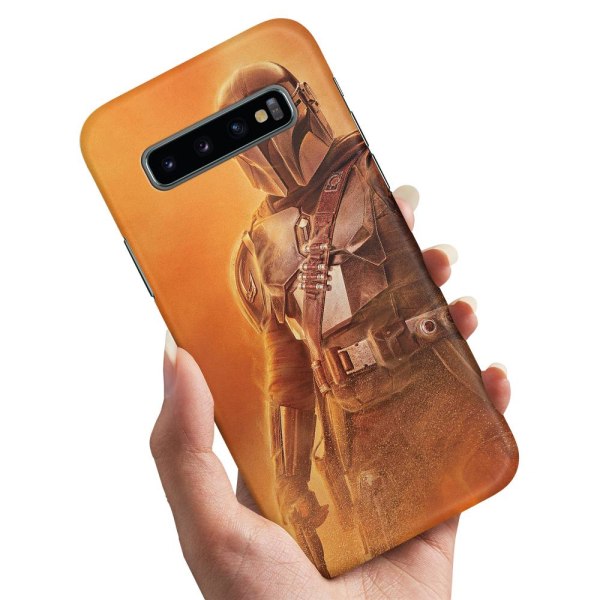 Samsung Galaxy S10 - Skal/Mobilskal Mandalorian Star Wars