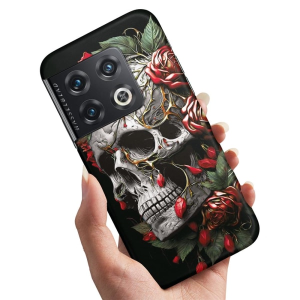 OnePlus 10 Pro - Deksel/Mobildeksel Skull Roses