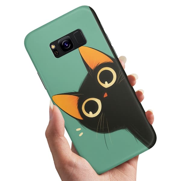 Deksel / Mobildeksel til Samsung Galaxy S8 - Cat