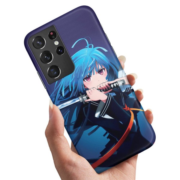 Samsung Galaxy S21 Ultra - Cover/Mobilcover Anime