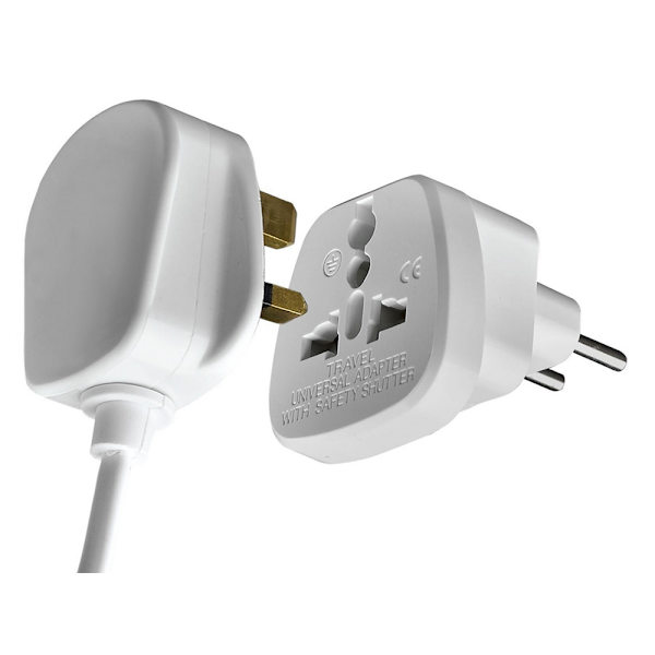 Reseadapter UK till EU strömadapter