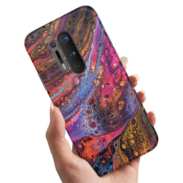 OnePlus 8 Pro - Cover/Mobilcover Psykedelisk