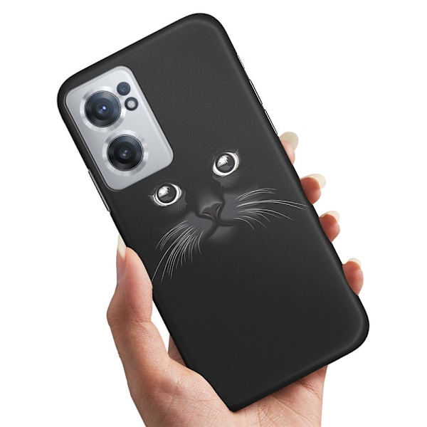 OnePlus Nord CE 2 5G - Skal/Mobilskal Svart Katt
