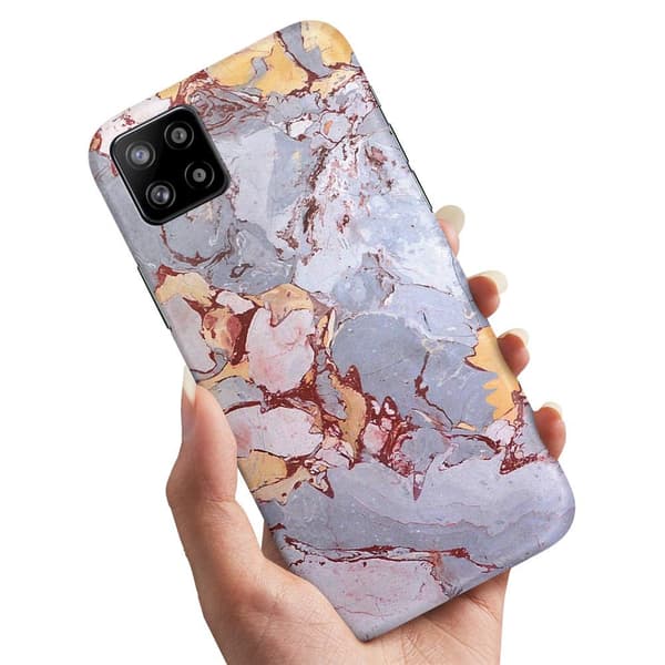Deksel / Mobildeksel til Samsung Galaxy A22 5G - Marmor Multicolor