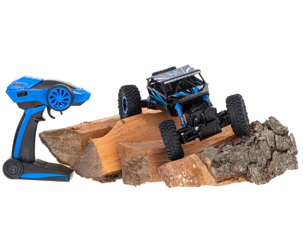 Radiostyrd Off-Road Bil / 1:18 Crawler - RC Blå
