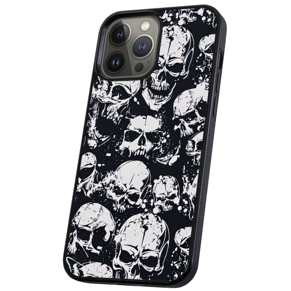 iPhone 14 Pro - Deksel/Mobildeksel Skulls