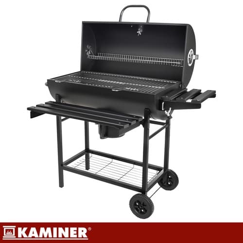 Grill / Kullgrill med Tilbehør - 108x67x96cm