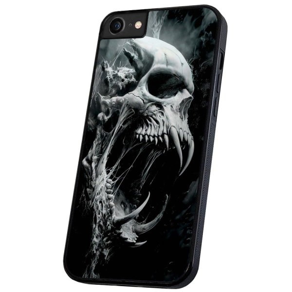 iPhone 6/7/8/SE - Deksel/Mobildeksel Skull