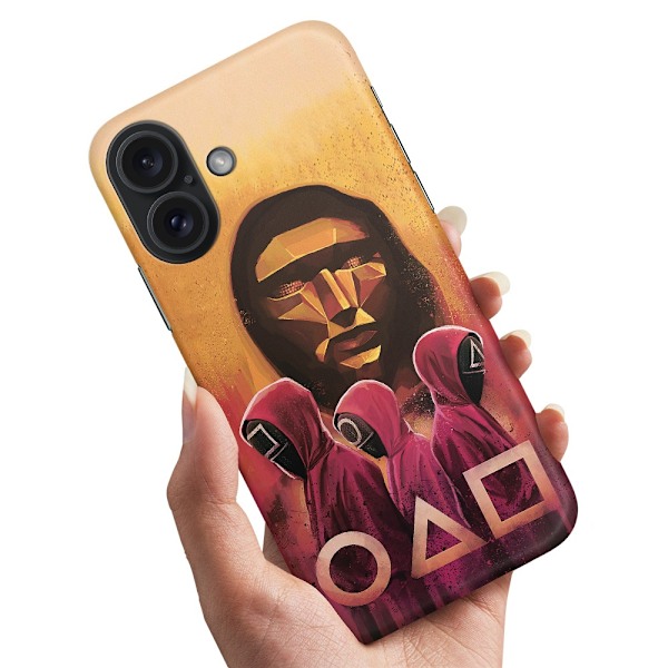 iPhone 16 Plus - Skal/Mobilskal Squid Game
