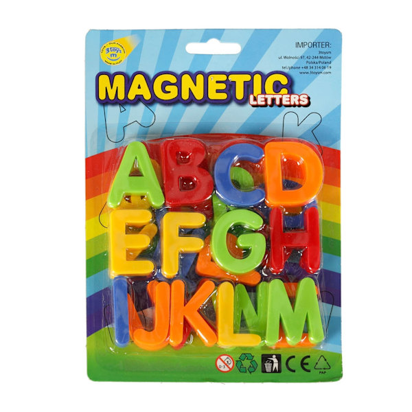 Blackboard - Griffeltavla med Stativ, Kritor & Magneter - 46x43 cm