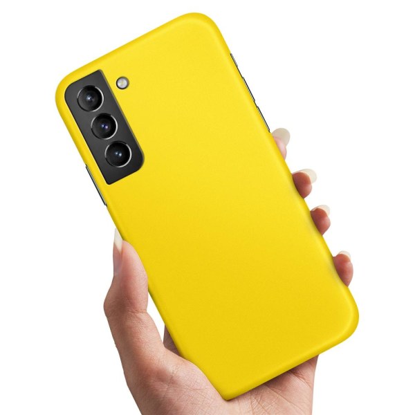 Samsung Galaxy S21 - Cover/Mobilcover Gul Yellow