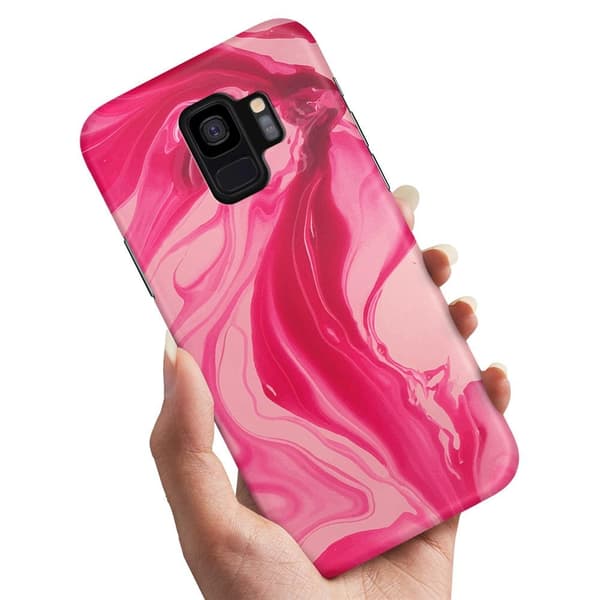 Deksel / Mobildeksel til Samsung Galaxy S9 - Marmor Multicolor