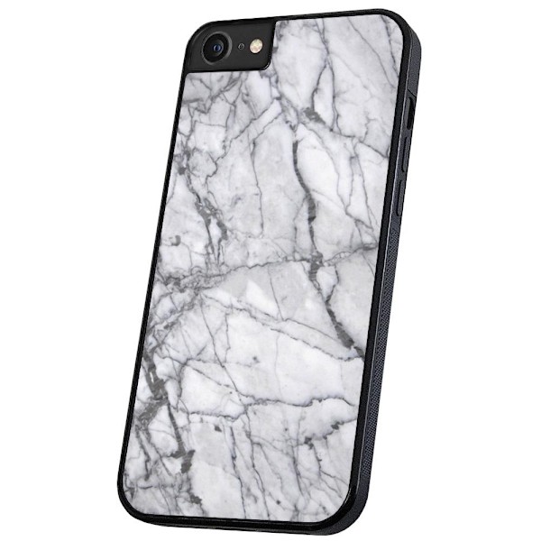 iPhone 16e/17e - Deksel/Mobildeksel Marmor