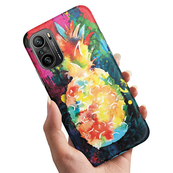 Xiaomi Mi 11i - Cover/Mobilcover Regnbue Ananas