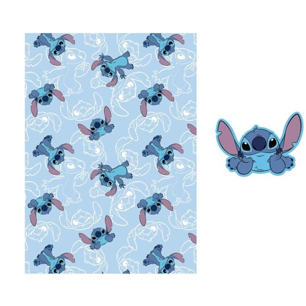 Disney Lilo & Stitch Fleecefilt med Magisk Mjukis Kuddsats