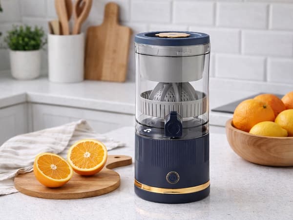 Citruspress elektrisk Blå