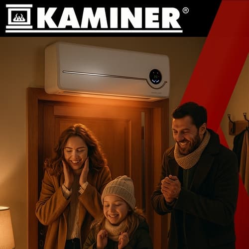 Fläktkonvektor / Vägghängt Element - 1000-2000W Vit