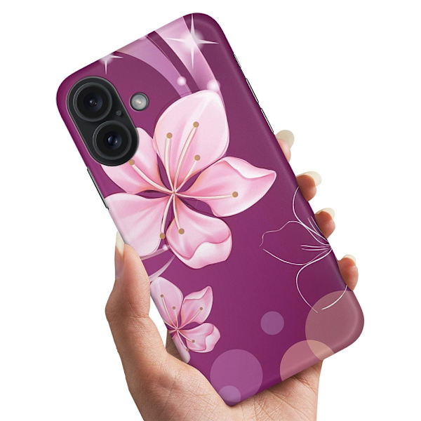 Deksel / Mobildeksel til iPhone 17 - Hvit Blomst