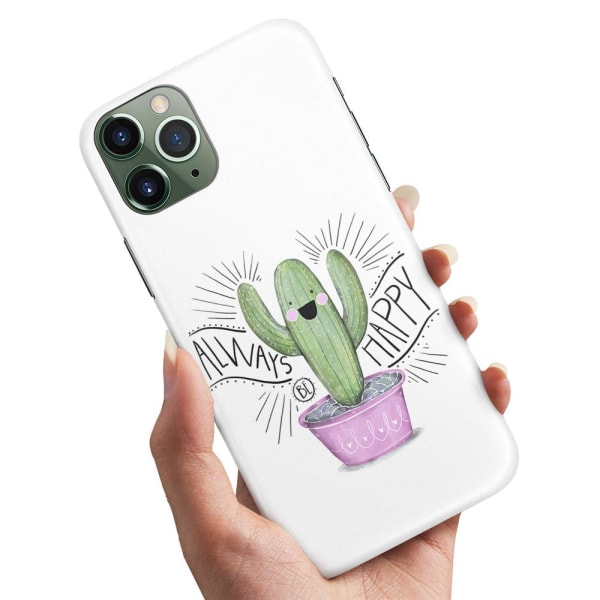 iPhone 12 Pro Max - Deksel/Mobildeksel Happy Cactus