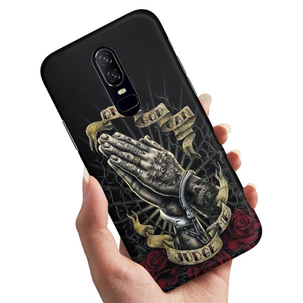 OnePlus 7 - Cover/Mobilcover Only God Can Judge Me