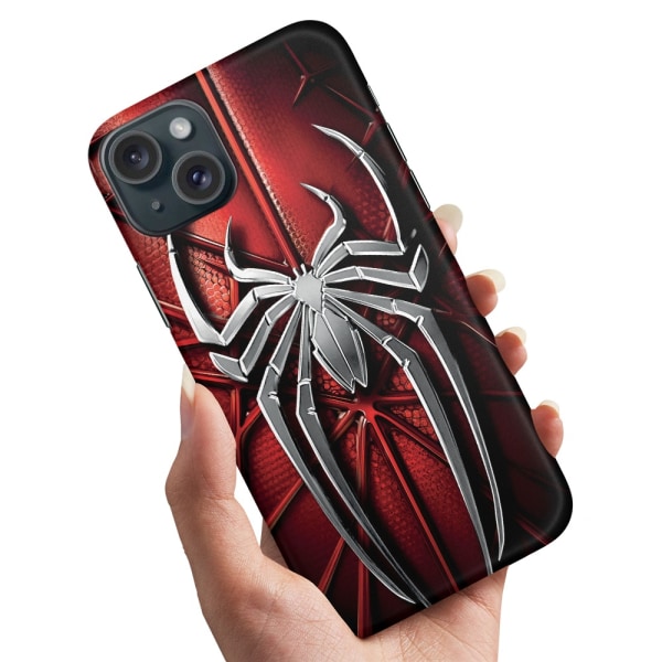 iPhone 15 Plus - Deksel/Mobildeksel Spiderman