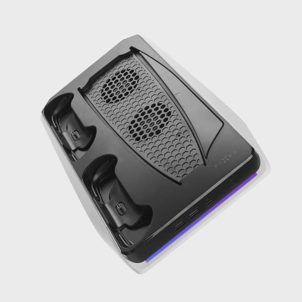 FIXED Multifunktionell PS5 kyl-/laddstation