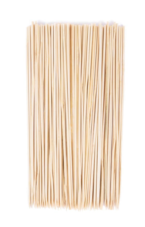 Grillpinnar trä 100 st 25 cm