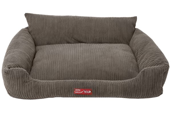 Hund- och kattbädd liten halkfri Grey