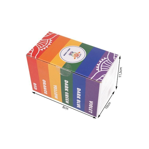 Holi Värijauhe / Festivaalijauhe - 6x100g