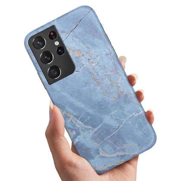 Deksel / Mobildeksel til Samsung Galaxy S21 Ultra - Marmor Multicolor