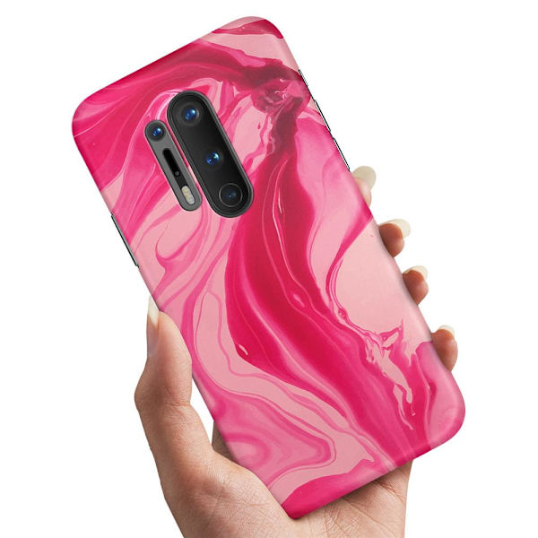 OnePlus 8 Pro - Cover/Mobilcover Marmor Multicolor