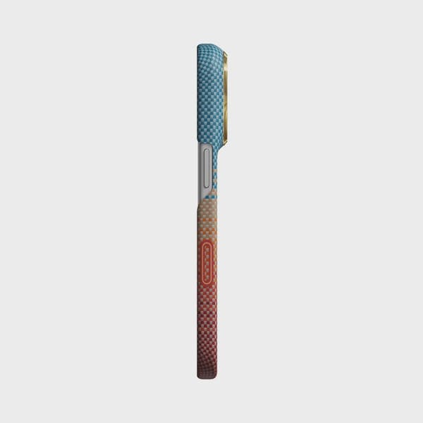 Pitaka Edge MagSafe Fodral iPhone 18 Pro/17 Pro Sunset 2.0